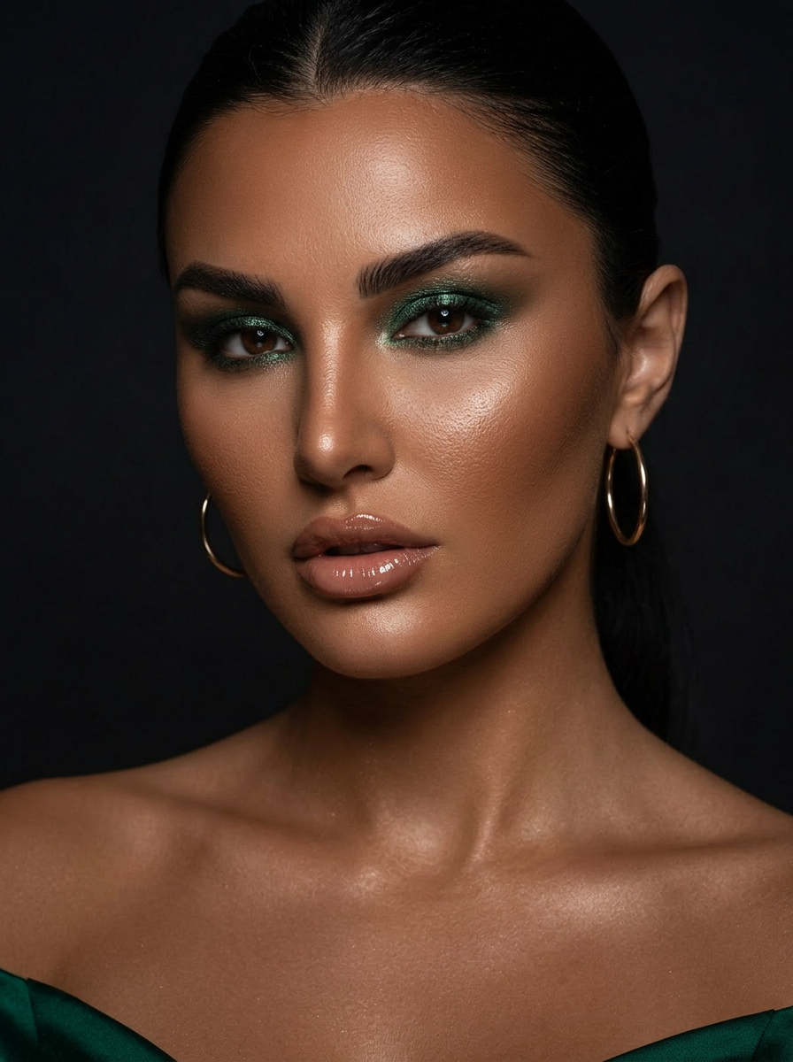 Emerald Hour — Evening Editorial by Linda Andrews